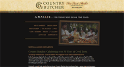 Desktop Screenshot of countrybutchermarket.com